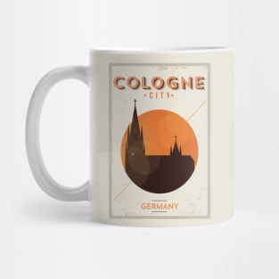 Cologne Poster Design Mug